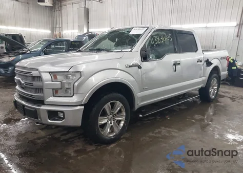 2016 Ford F-150 Platinum из США, поврежденный, VIN 1FTEW1EG2GFB37139